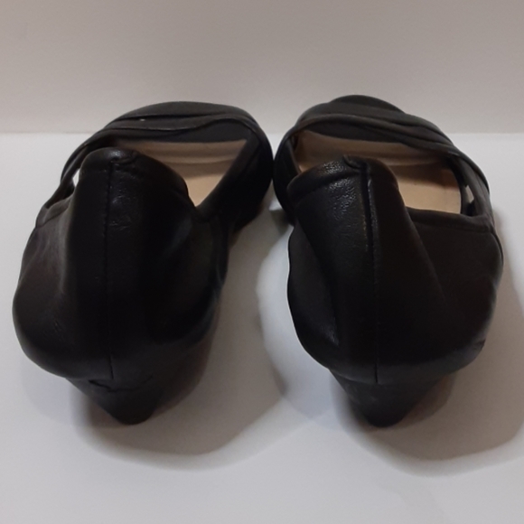 Cole Haan Peep Toe Wedges Size 8 - Picture 2 of 7